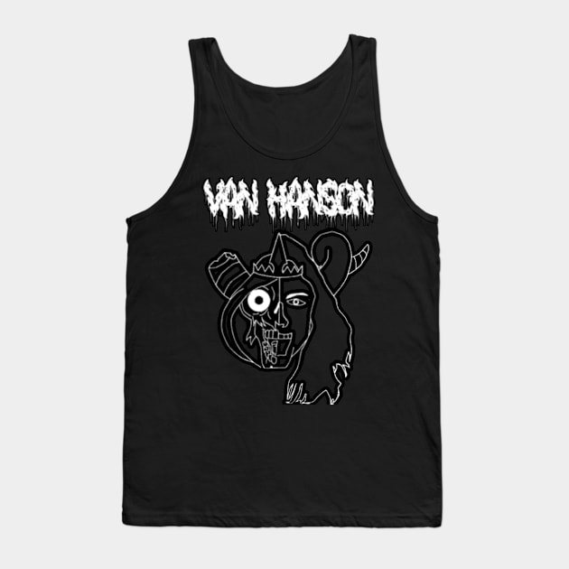VH Black Metal Lich Tank Top by Van Hanson